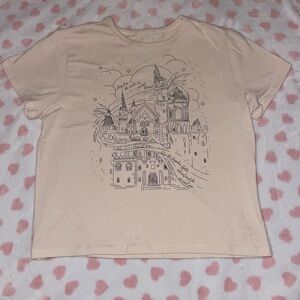 Taylor Swift How The Kingdom Lights Shined Cream Baby Tee